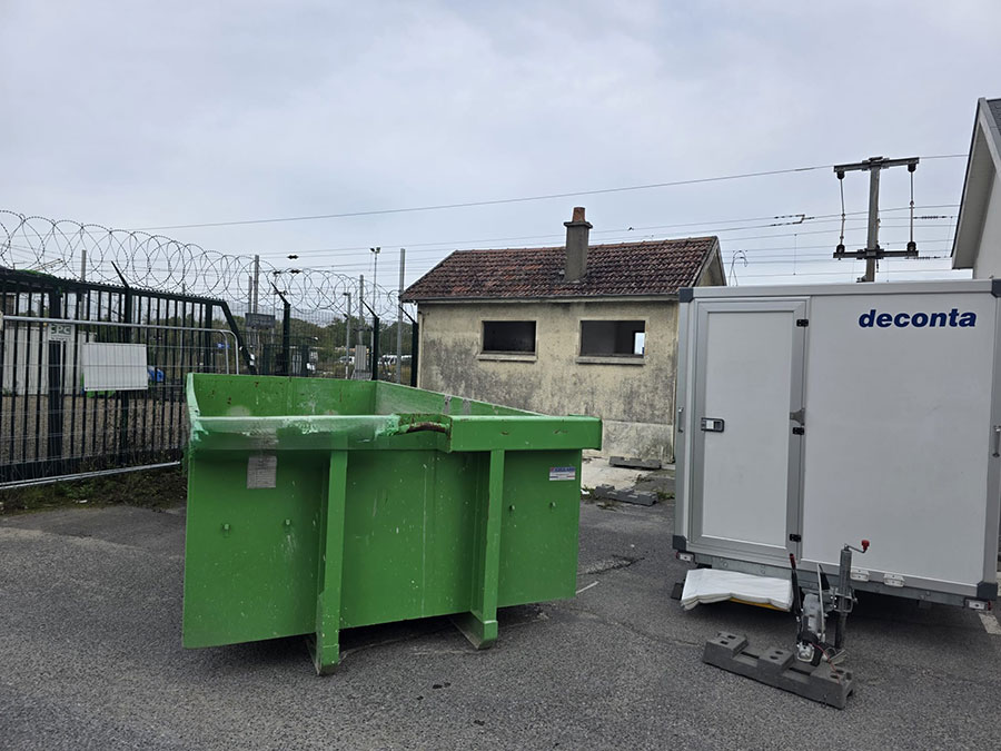 Demande de devis pour une location de benne avec &eacute;vacuation des d&eacute;chets