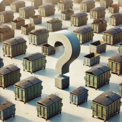 Quel volume de benne choisir pour l'évacuation des déchêts ?